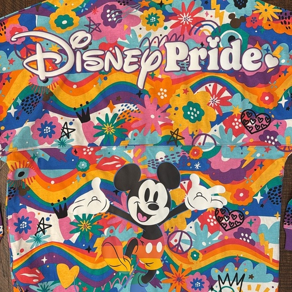 New Disney Pride Mickey Mouse Spirit Jersey For Adults - Picture 9 of 11